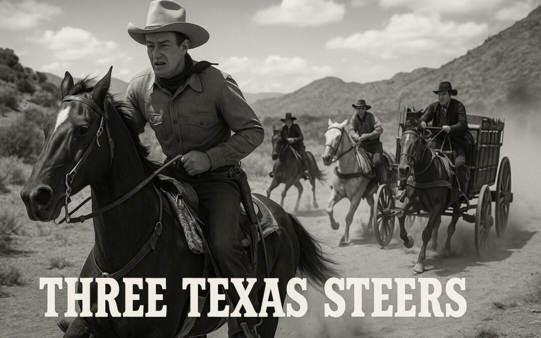 Three Texas Steers – Hjärtat av matinéwestern med John Wayne innan han blev legend