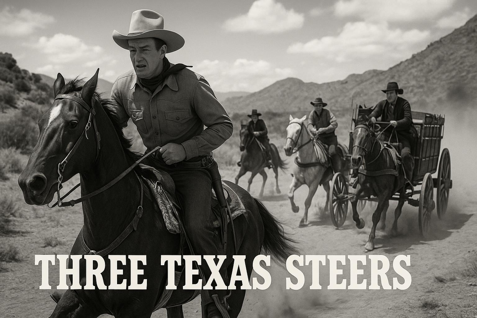 Three Texas Steers – Hjärtat av matinéwestern med John Wayne innan han blev legend