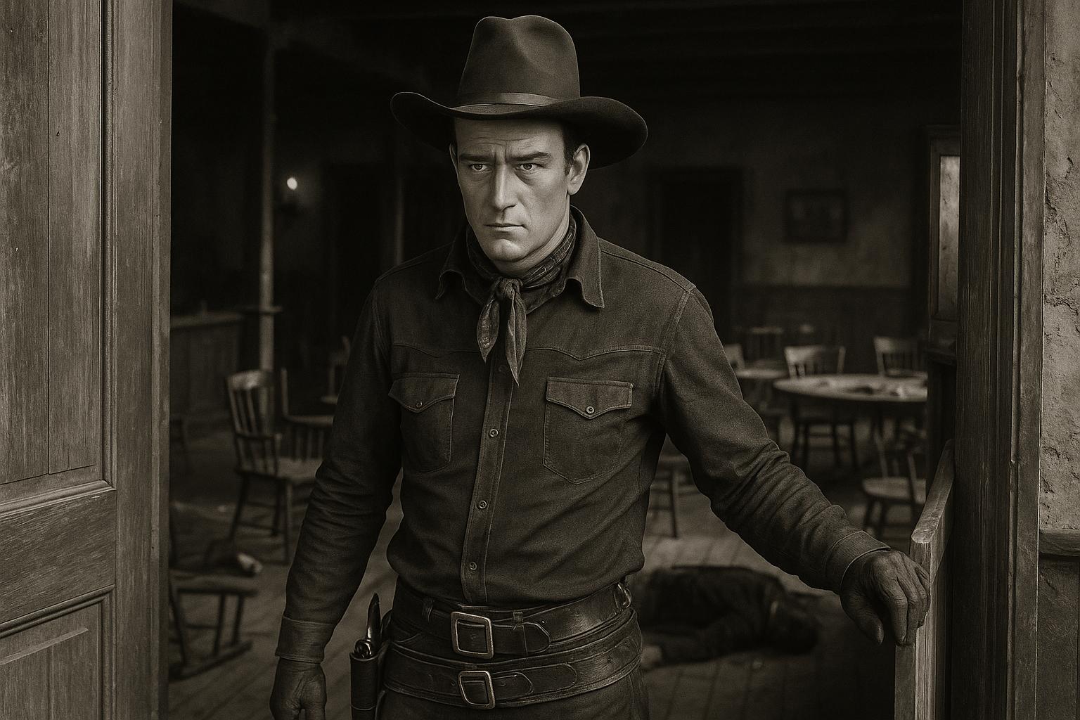 Randy Rides Alone – John Wayne rider rakt in i westerns kärna